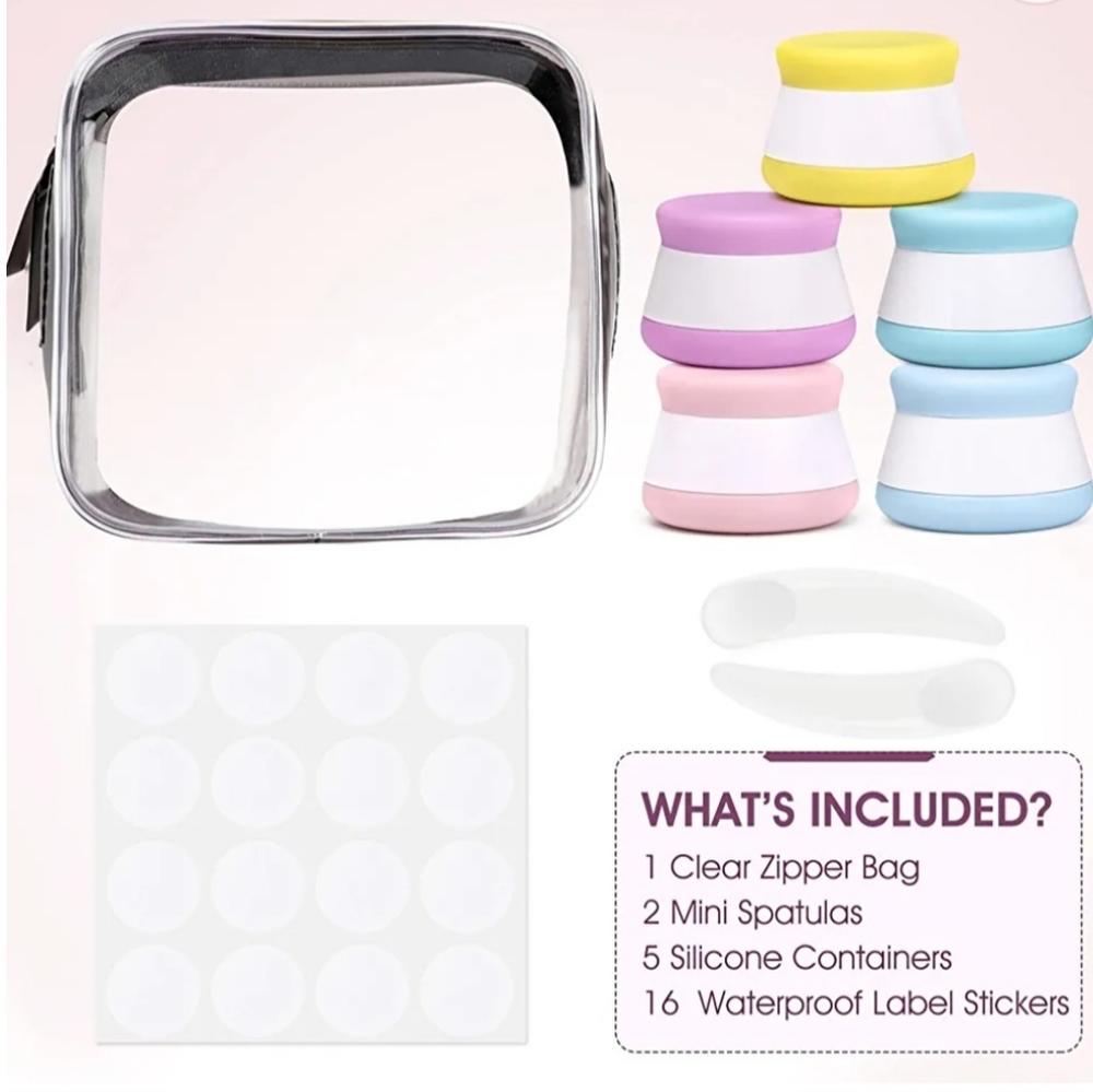 Travel Containers for Cosmetics
